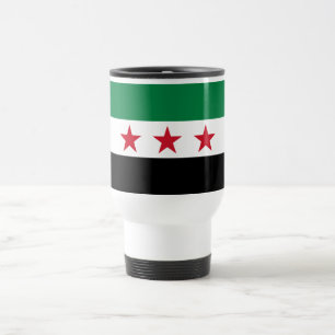 Syrische Flagge Reisebecher
