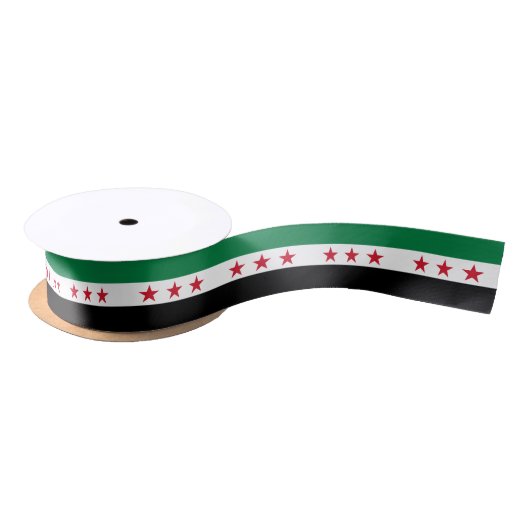 Syrische Flagge Satinband (Spule)
