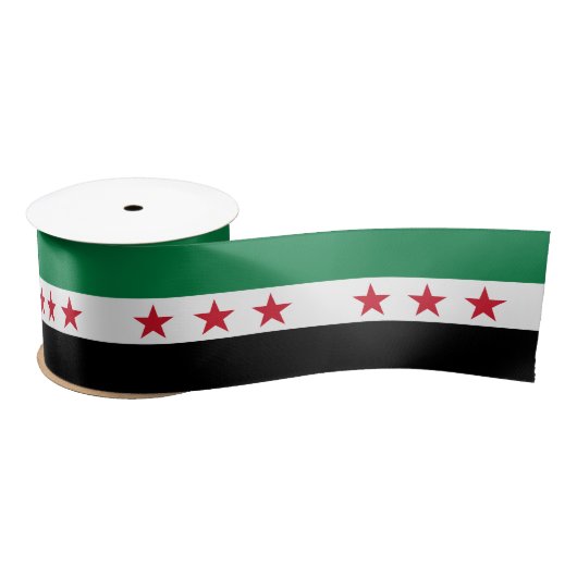 Syrische Flagge Satinband (Spule)