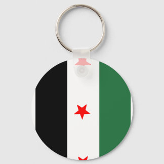 Syrische Flagge Schlüsselanhänger