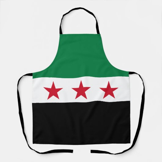 Syrische Flagge Schürze (Vorderseite)