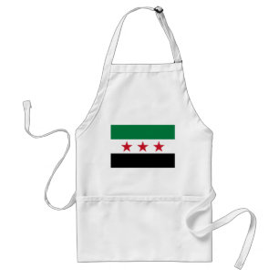 Syrische Flagge Schürze