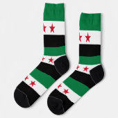Syrische Flagge Socken (Linkes Detail)
