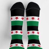 Syrische Flagge Socken (Oben)