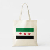Syrische Flagge Tragetasche (Rückseite)