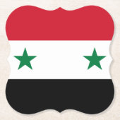 syrische Flagge Untersetzer (Vorderseite)