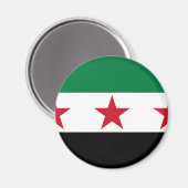 syrische Opposition Magnet (Vorderseite/Rückseite)