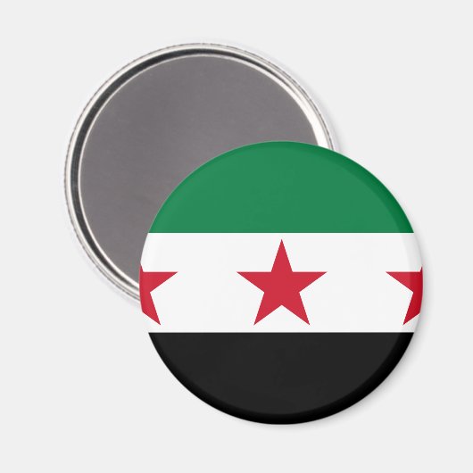 syrische Opposition Magnet (Vorderseite/Rückseite)