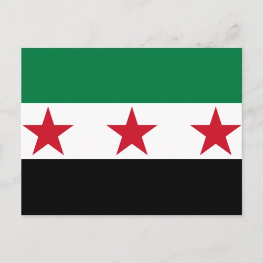 syrische Opposition Postkarte (Vorderseite)