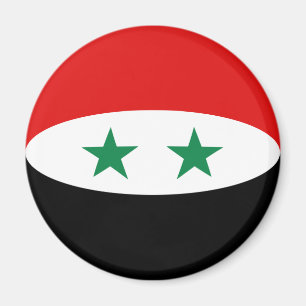 Syrisches Flag Magnet