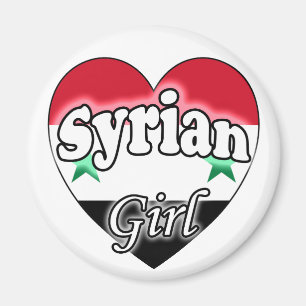 Syrisches Mädchen Magnet