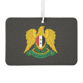 syrisches Wappen Autolufterfrischer (Rückseite)