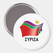 SYRIZA MAGNET (Vorderseite/Rückseite)