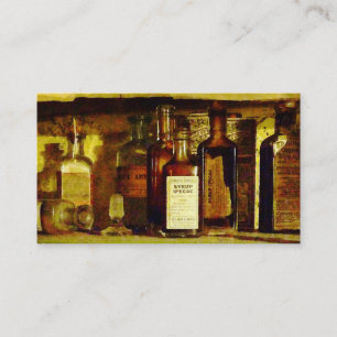 Syrup der Ipecac-Visitenkarte Visitenkarte
