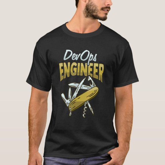 Sys Admin und Entwickler für einen Cloud-Entwickle T-Shirt (Vorderseite)