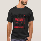 Sysadmin Full Time Error Hunter DevOps Engineer en T-Shirt (Vorderseite)
