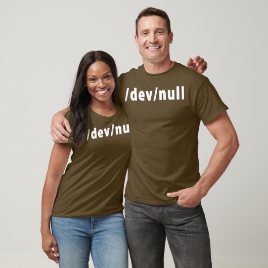 Sysadmin Linu devnull DevOps-Programmierer T-Shirt (Unisex)