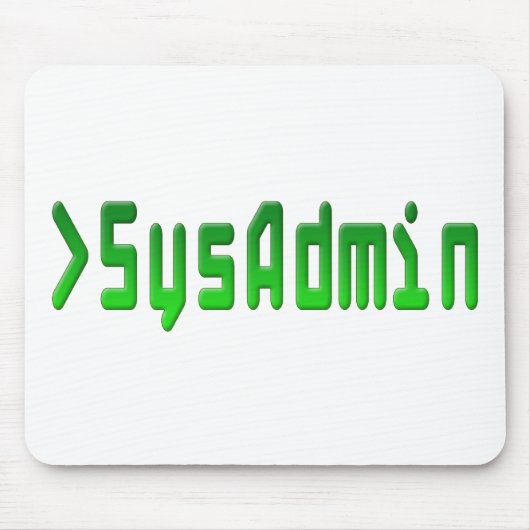 SysAdmin Mousepad (Vorne)