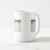Sysadmin - Systemadministrator Kaffeetasse (VorderseiteRechts)