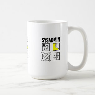 Sysadmin - Systemadministrator Kaffeetasse
