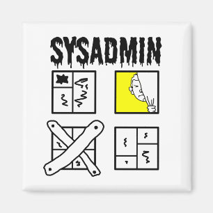 Sysadmin - Systemadministrator Magnet