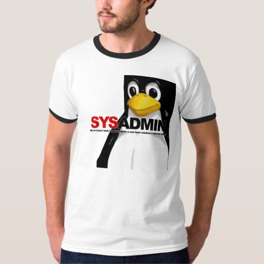 sysadmin-T T-Shirt (Vorderseite)