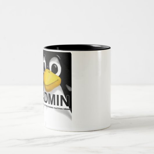 SYSADMIN ZWEIFARBIGE TASSE (Mittel)