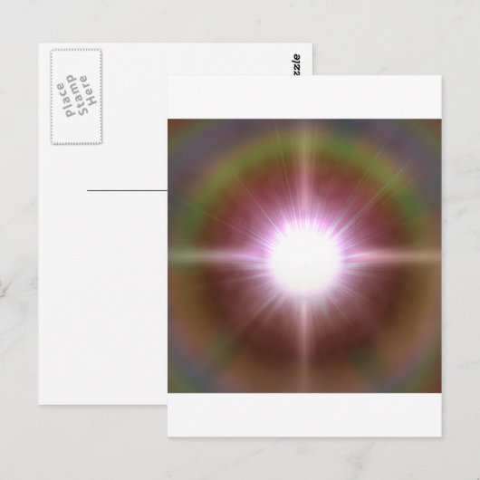System 4 postkarte (Vorne/Hinten)