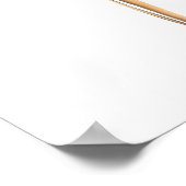 System des menschlichen Skeletts, Rückseite Poster (Ecke)