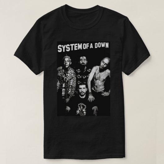 System eines nach unten besten Logos T-Shirt (Design vorne)