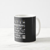 System Engineering Explanation Design Tasse (VorderseiteRechts)