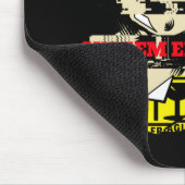 System Error Glitch Skull Streetwear Art Mousepad (Ecke)