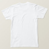 System Error T - Shirt - Futuristic Glitch Art Sty (Design Rückseite)