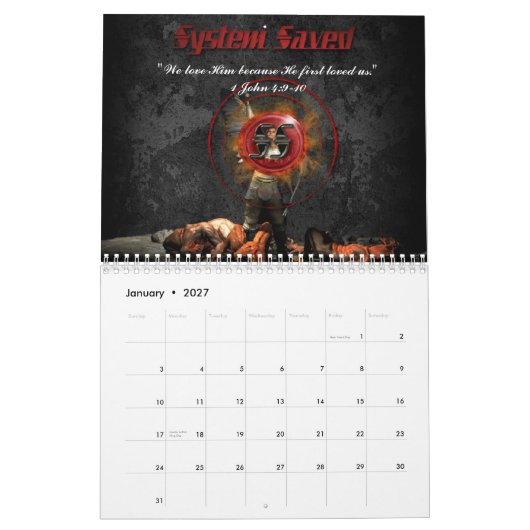 System geretteter Kalender (Jan 2027)
