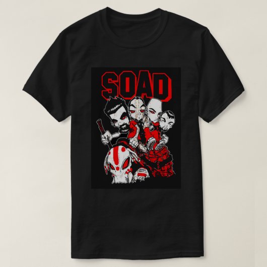 System nach unten T-Shirt (Design vorne)
