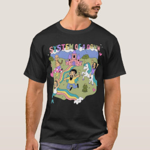 System nach unten T-Shirt