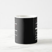 System Offline - Techno-Brutalist-Design Kaffeetasse (Mittel)