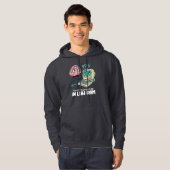 System Überdenken-Lustiges Retro-Design Hoodie (Vorne ganz)