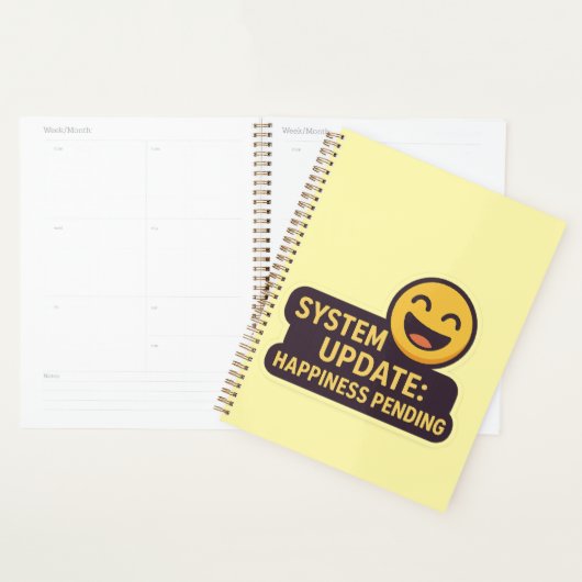 System Update: Happy Pending - Funny Tech Planer (Anzeige)