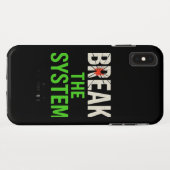 Systemabbruch - Fett Motivierend Case-Mate iPhone Hülle (Rückseite (Horizontal))