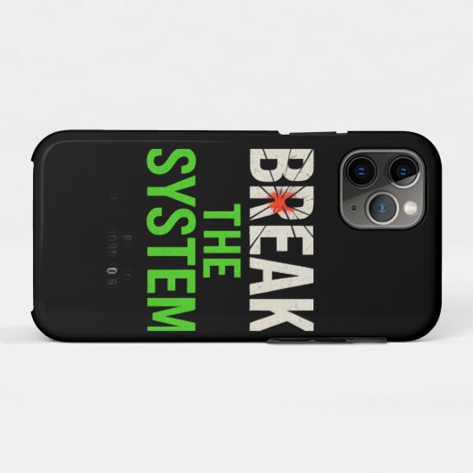 Systemabbruch - Fett Motivierend Case-Mate iPhone Hülle (Rückseite (Horizontal))