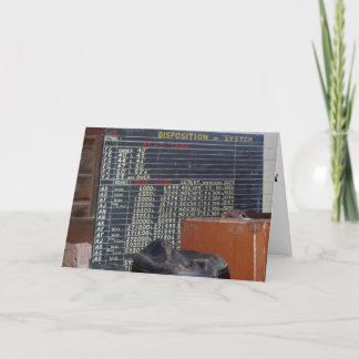 "Systemablage" - Bohrkarte Karte