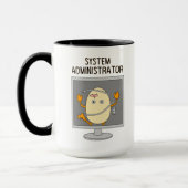 Systemadministrator Egghead Tasse (Links)