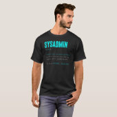 Systemadministrator T-Shirt (Vorne ganz)