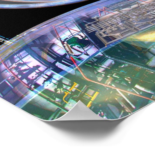 Systematisierte Printwerbung Poster (Ecke)