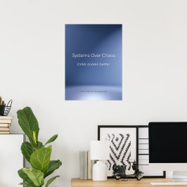 SYSTEME ÜBER CHAOS POSTER