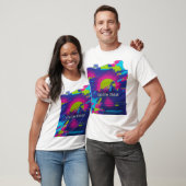 SYSTEMFEHLER – Glitch Sunset Mountains T-Shirt (Unisex)