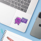 Systemfehler: Motivation nicht gefunden | Lustiger Aufkleber (Laptop mit iPhone)