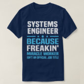 Systemingenieur T-Shirt (Design vorne)