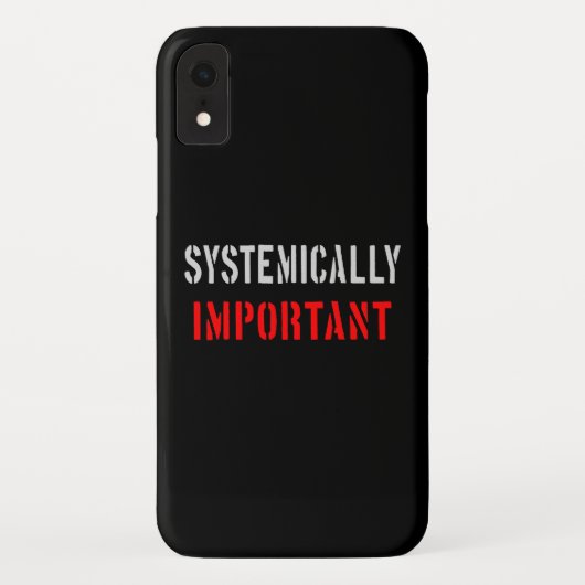 Systemisch wichtig Case-Mate iPhone hülle (Rückseite)